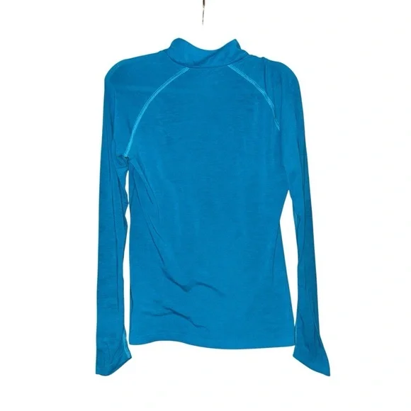 PARADOX Merino Blend Blue DriRelease Fresh Guard 1/4 Zip Shirt Base Layer Size M - Picture 6 of 11